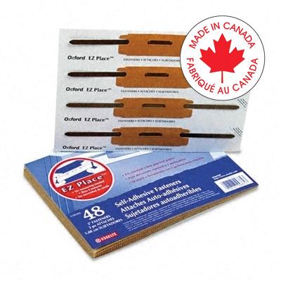 Paper Fastener-Adhesive 2" Peel And Press, 48/Pack - 99372