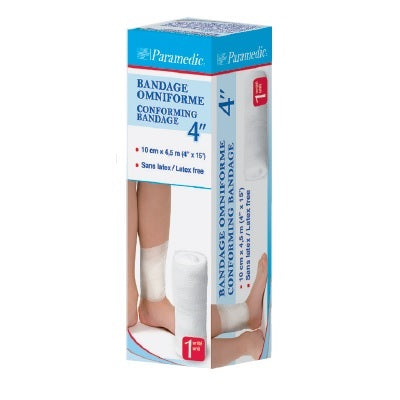 Bandages-Paramedic 4"X15' Conforming Non-Sterile - 999-1009