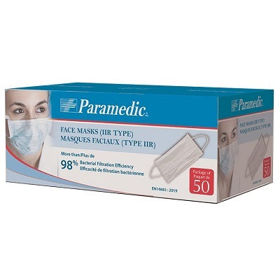 Mask-Paramedic Medical 50/Box - 999-1020