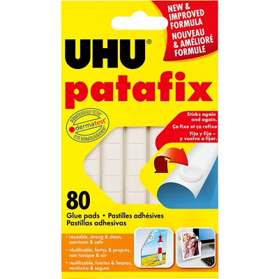 Adhesive Pads-Uhu Patafix 50G 80/Pk - 9U 33820