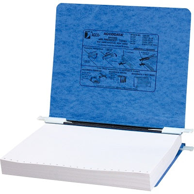 Binder-Data, Pressboard 11X8.5 Burst Light Blue - A7054122A