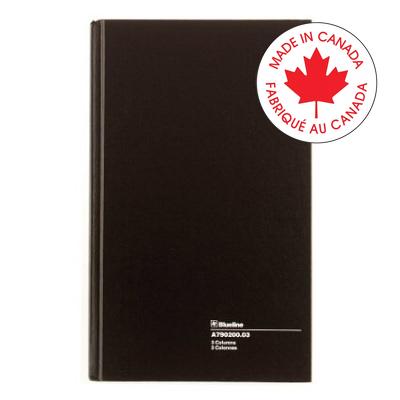 Account Book-Hard, 200 Page White 12.5X7-7/8 3 Column - A790200-03