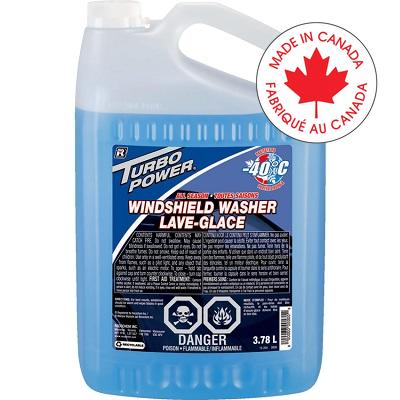 Windshield Washer Fluid-Turbo Power -40°C. 3.78L. - AD458