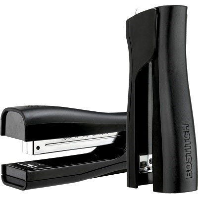 Stapler-Stand-Up With Sharpener, 20Sht Capacity, Black - B696-BLK