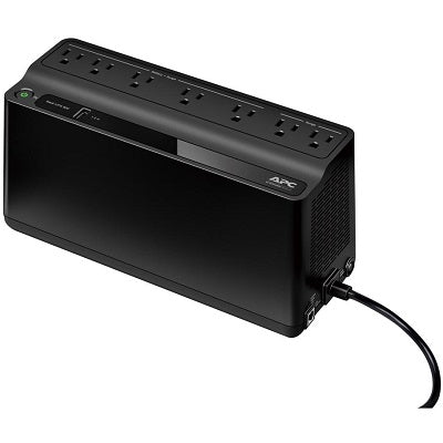 Battery Backup-Apc 7 Outlet 600Va/120V, Usb-A Outlet - BE600M1
