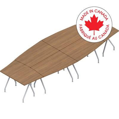 Table-Bungee Transformer, Conference, 156"X60" Winter Cherry - BK156S WCR SI