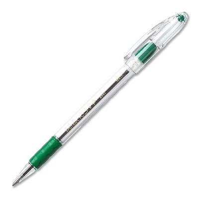 Pen-Stick, R.S.V.P. Ballpoint Medium, Green 12/Bx - BK91-D