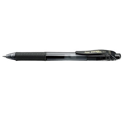 Pen-Retractable, Energel X Gel  Roller, 0.7Mm Black 12/Bx - BL107-A