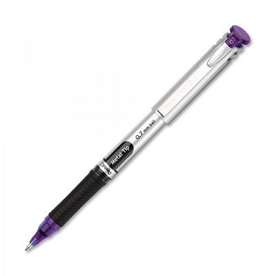Pen-Roller, Energel Metal Tip 0.7Mm Violet 12/Bx - BL17-V