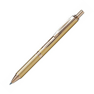 Pen-Retractable, Energel Rt Gel Roller, 0.7Mm Gold Barrel - BL407X-A