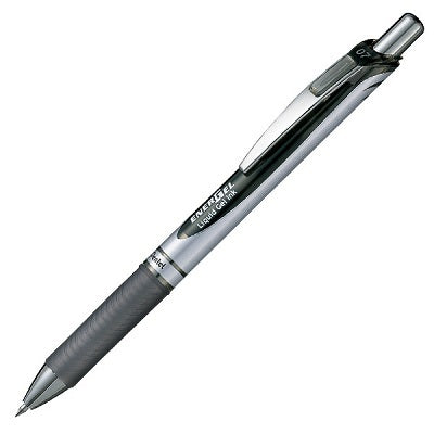 Pen-Retractable, Energel Gel Roller, 0.7Mm Black - BL77-A