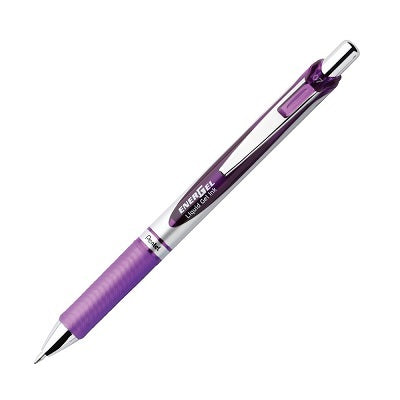 Pen-Retractable, Energel Gel Roller, 0.7Mm Violet - BL77-V