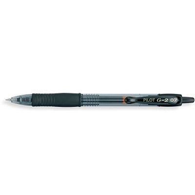 Pen-Retractable, G-2 Gel Roller, 0.7Mm Black - BLG2-7-BK