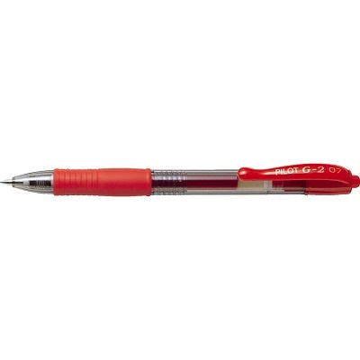 Pen-Retractable, G-2 Gel Roller, 0.7Mm Red - BLG2-7-RD