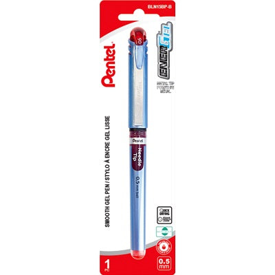 Pen-Roller, Energel Needle Tip 0.5Mm Red - BLN15BP-B