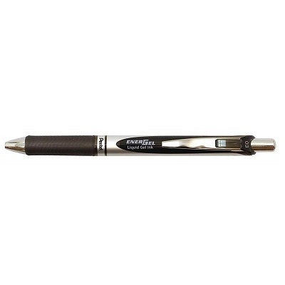 Pen-Retractable, Energel Gel Roller, 0.3Mm Black - BLN73-A