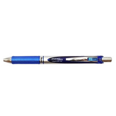 Pen-Retractable, Energel Gel Roller, 0.3Mm Blue - BLN73-C