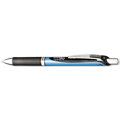 Pen-Retractable, Energel Needle Tip 0.5Mm, Black - BLN75-A