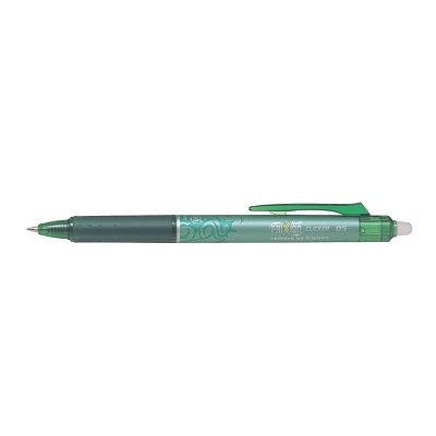 Pen-Retractable Frixion Clicker Erasable Gel 0.5Mm Green - BLRT-FR5-GN