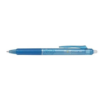 Pen-Retractable Frixion Clicker Erasable Gel 0.5Mm Lt.Blue - BLRT-FR5-TE