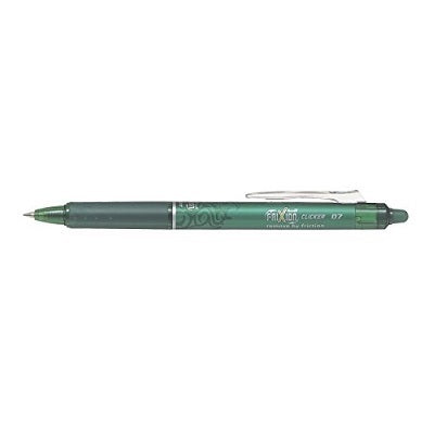 Pen-Retractable Frixion Clicker Erasable Gel 0.7Mm Green - BLRT-FR7-GN