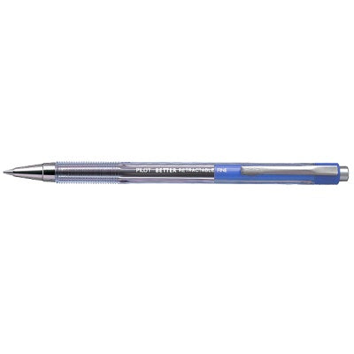 Pen-Retractable, Better Ballpoint, Fine Blue 12/Bx - BP145-F-BE
