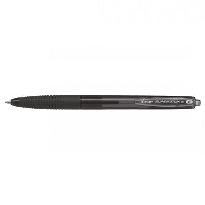 Pen-Retractable, Super Grip-G Ballpoint, Fine, Black 12/Bx - BPGG-8R-F-BK