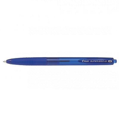 Pen-Retractable, Super Grip-G Ballpoint, Medium, Blue 12/Bx - BPGG-8R-M-BE