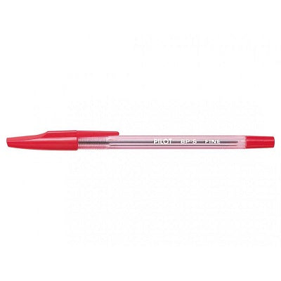 Pen-Stick, Bps Ballpoint, Fine Red 12/Bx - BPS-F-RD