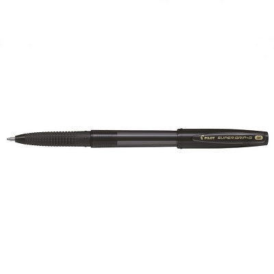 Pen-Stick, Pilot Super Grip, Medium, 1.0Mm, Black - BPS-GG-M-BK