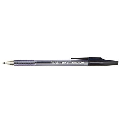 Pen-Stick, Bps Ballpoint, Medium Black 12/Bx - BPS-M-BK