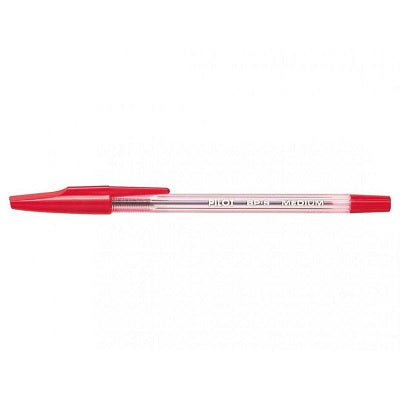 Pen-Stick, Bps Ballpoint, Medium Red 12/Bx - BPS-M-RD
