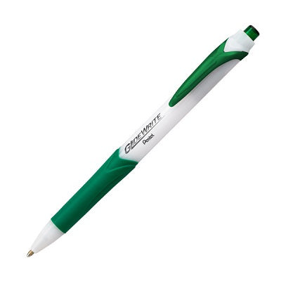 Pen-Retractable, Glidewrite Ballpoint, 1.0Mm Green 12/Bx - BX910-D