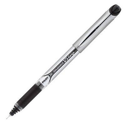 Pen-Roller, Hi-Tecpoint Grip Liquid Ink, 0.5Mm Black - BXGPN-V5-BK