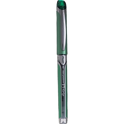 Pen-Roller, Hi-Tecpoint Grip Liquid Ink, 0.5Mm Green - BXGPN-V5-GN
