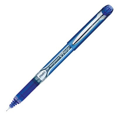 Pen-Roller, Hi-Tecpoint Grip Liquid Ink, 0.7Mm Blue - BXGPN-V7-BE