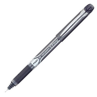 Pen-Roller, Hi-Tecpoint Grip Liquid Ink, 0.7Mm Black - BXGPN-V7-BK