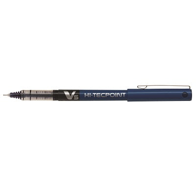 Pen-Roller, Hi-Tecpoint Liquid Ink, 0.5Mm Blue Black - BXV5-BB
