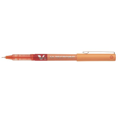 Pen-Roller, Hi-Tecpoint Liquid Ink, 0.5Mm Orange - BXV5-OR