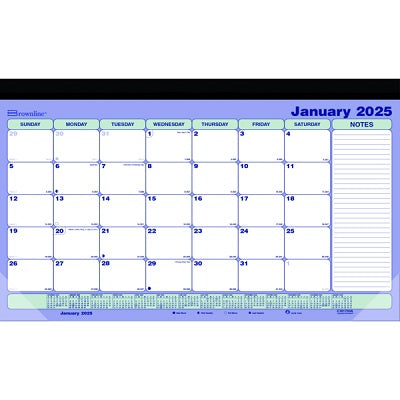 Calendar Pad-Desk Magnetic Monthly 17-3/4X10-7/8, Eng. 2025 - C181700A