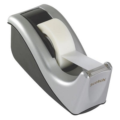 Tape Dispenser-Scotch Desktop, Silver - C60-ST