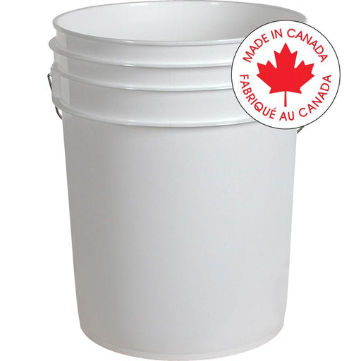 Bucket-General Purpose Pail, Plastic 20L, Steel Handle - CB046