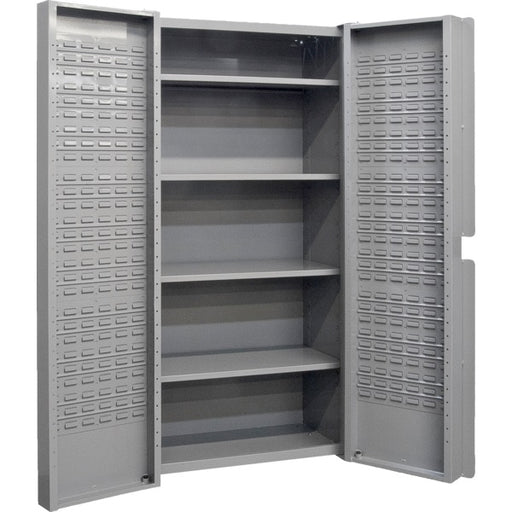 Storage Bin Cabinet-Combination 4 Shelves, Holds 84 Bins - CB442