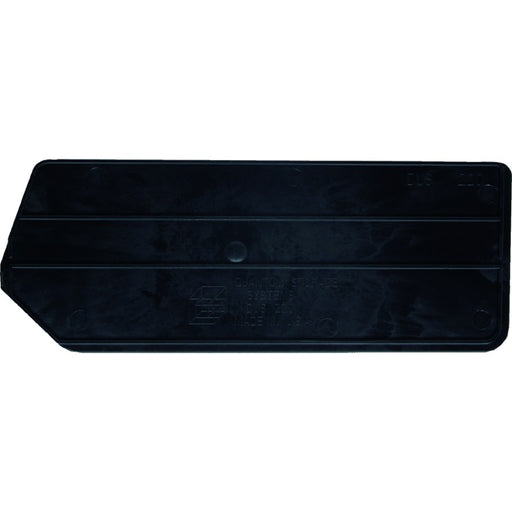 Bin Divider-4-1/8" X 7-3/8" X 3", Black 6/Ct - CB826