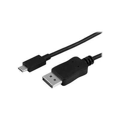 Usb Cable-Startech, Usb-C To Displayport 6Ft. Black - CDP2DPMM6B