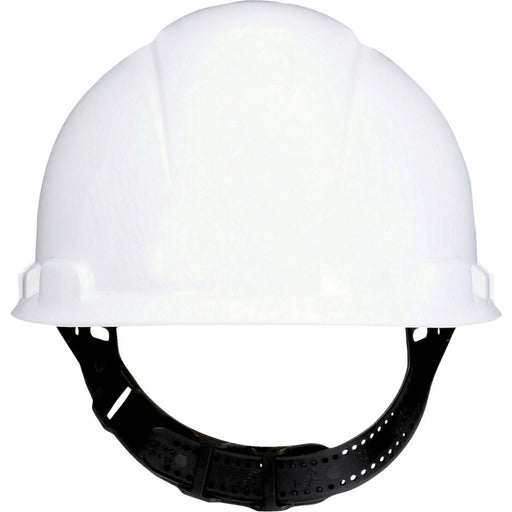 Hard Hat-Pinlock Adjustment, Non-Vented, White - CHHWH1-V-12-DC