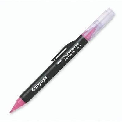 Calligraphy Marker Double Ended, Pink - CL-10-PK