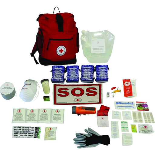 First Aid Kit-Canadian Red Cross Basic 4-Person - CRC-BPK4