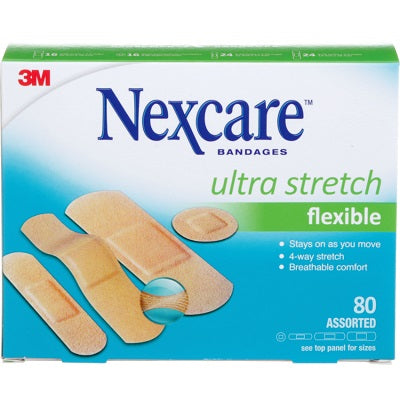 Bandages-Nexcare Comfort Strips, Assorted - CS203-CA