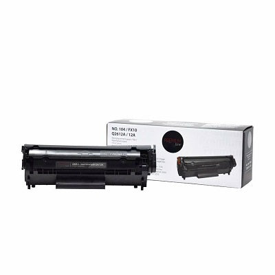 Laser Toner-Hp/Canon Q2612A / 104 Black Nutone Compatible - CU012U